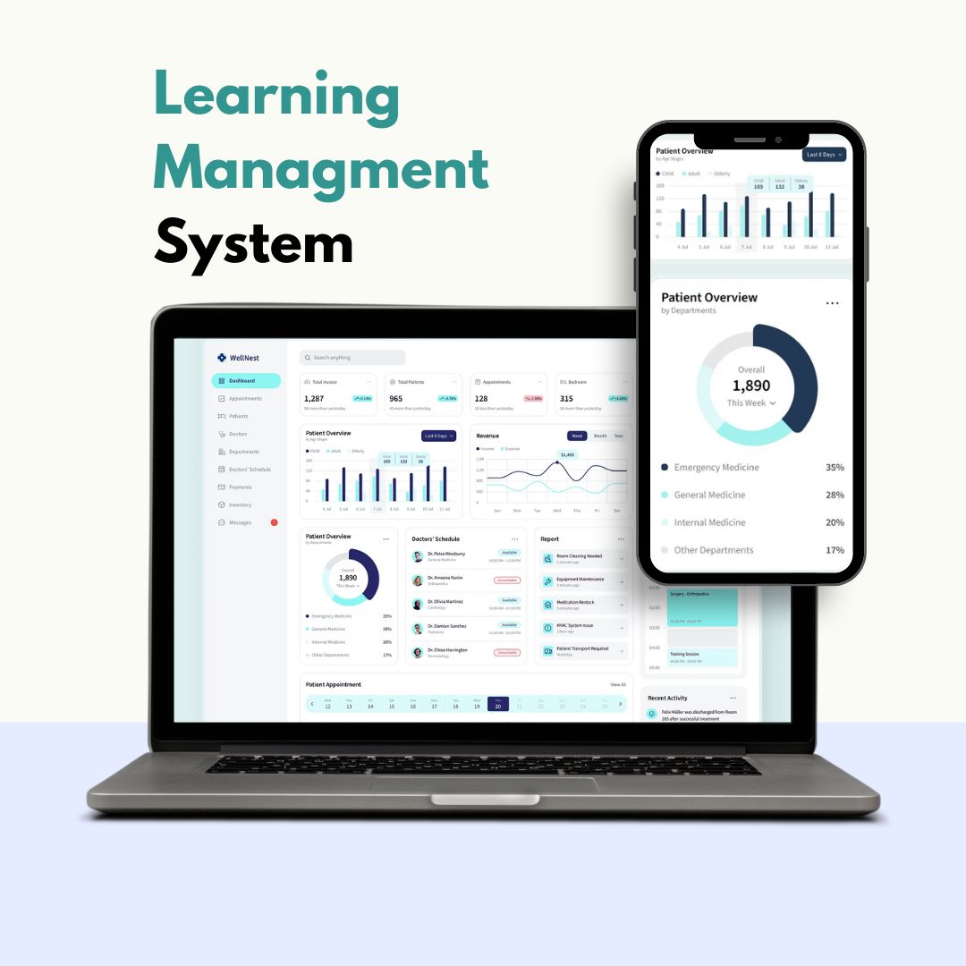 Learning Management System for Online Education