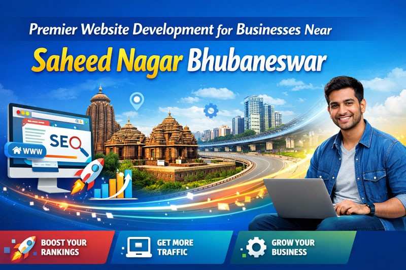 Best Website Development Near Saheed Nagar Market Bhubaneswar