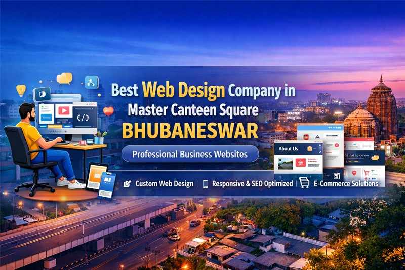 Best Web Design Company in Master Canteen Square Bhubaneswar