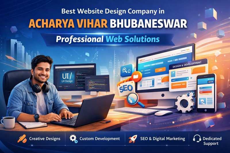 Best Website Design Company in Acharya Vihar Bhubaneswar