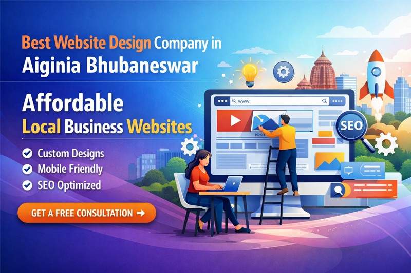 Best Website Design Company in Aiginia Bhubaneswar