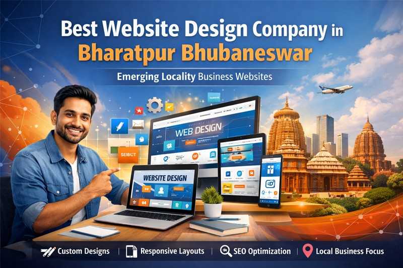 Best Website Design Company in Bharatpur Bhubaneswar