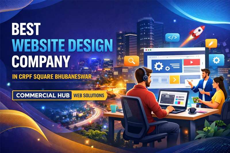 Best Website Design Company in CRPF Square Bhubaneswar