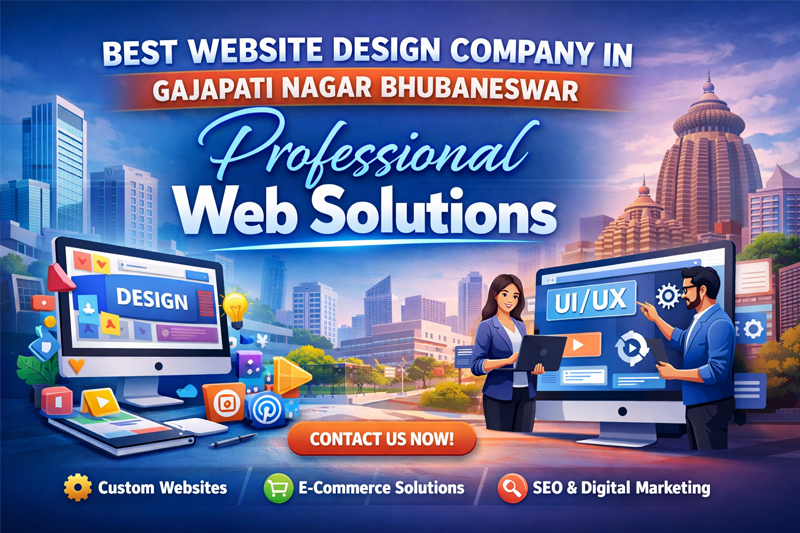 Best Website Design Company in Gajapati Nagar Bhubaneswar