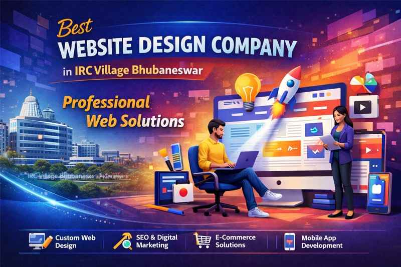 Best Website Design Company in IRC Village Bhubaneswar