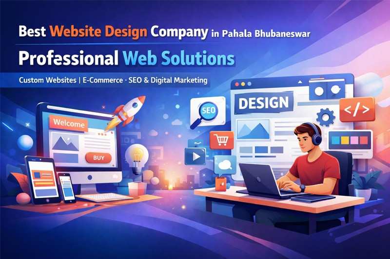 Best Website Design Company in Pahala Bhubaneswar
