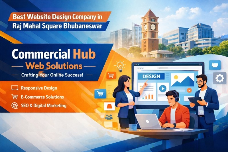Best Website Design Company in Raj Mahal Square Bhubaneswar