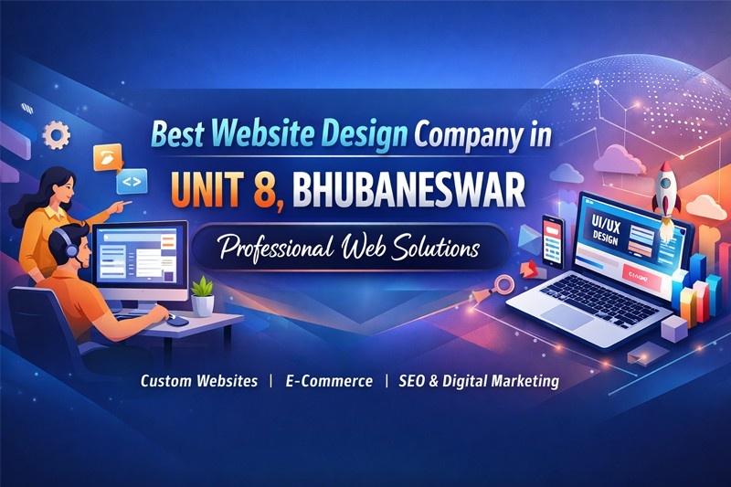 Best Website Design Company in Unit 8 Bhubaneswar