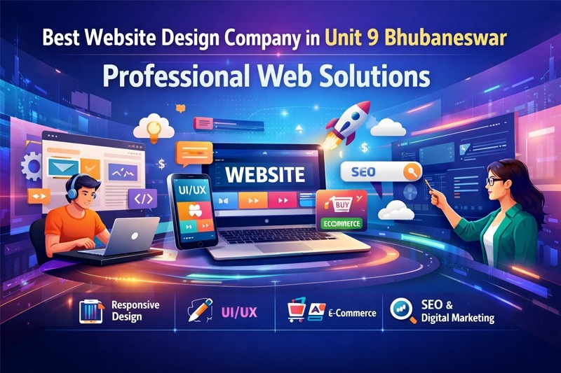 Best Website Design Company in Unit 9 Bhubaneswar