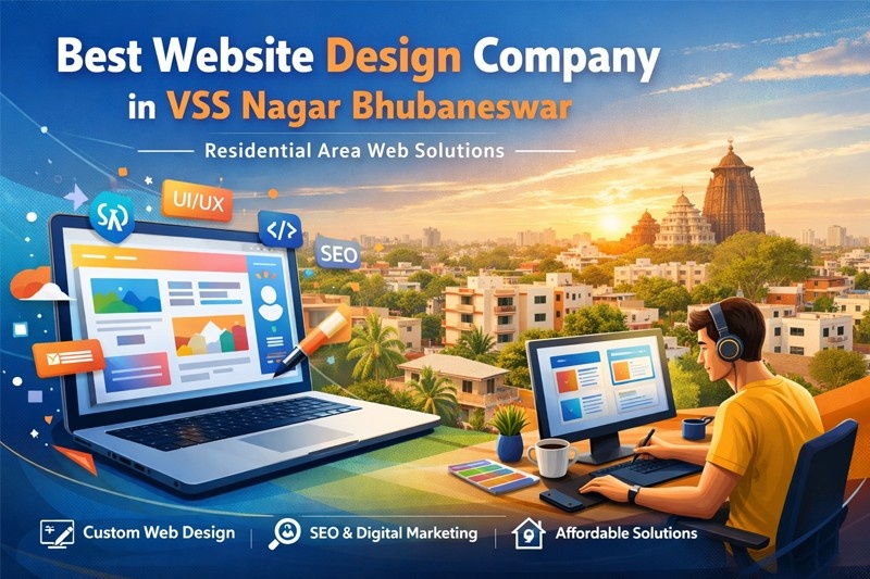 Best Website Design Company in VSS Nagar Bhubaneswar