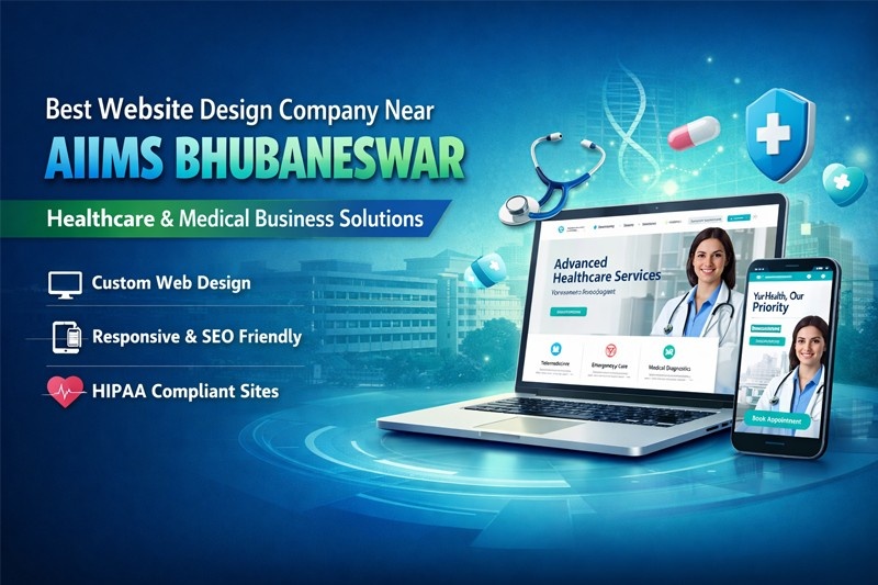Best Website Design Near AIIMS Bhubaneswar