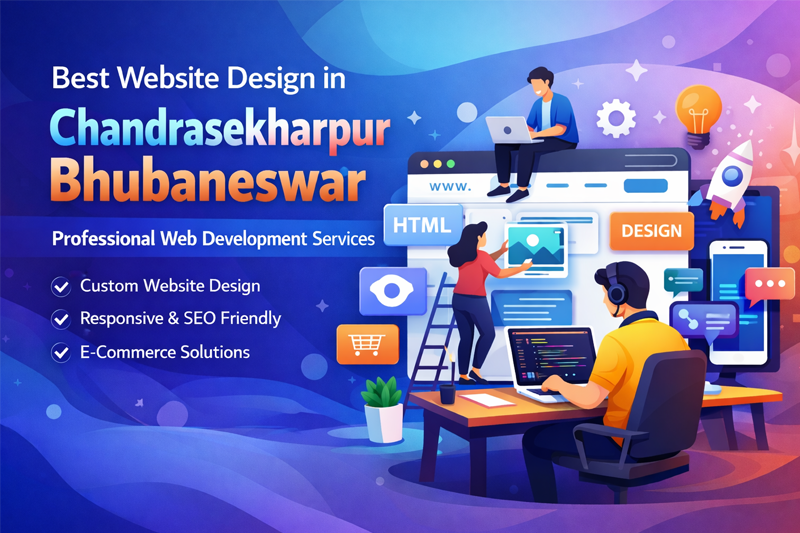 Best Website Design in Chandrasekharpur Bhubaneswar