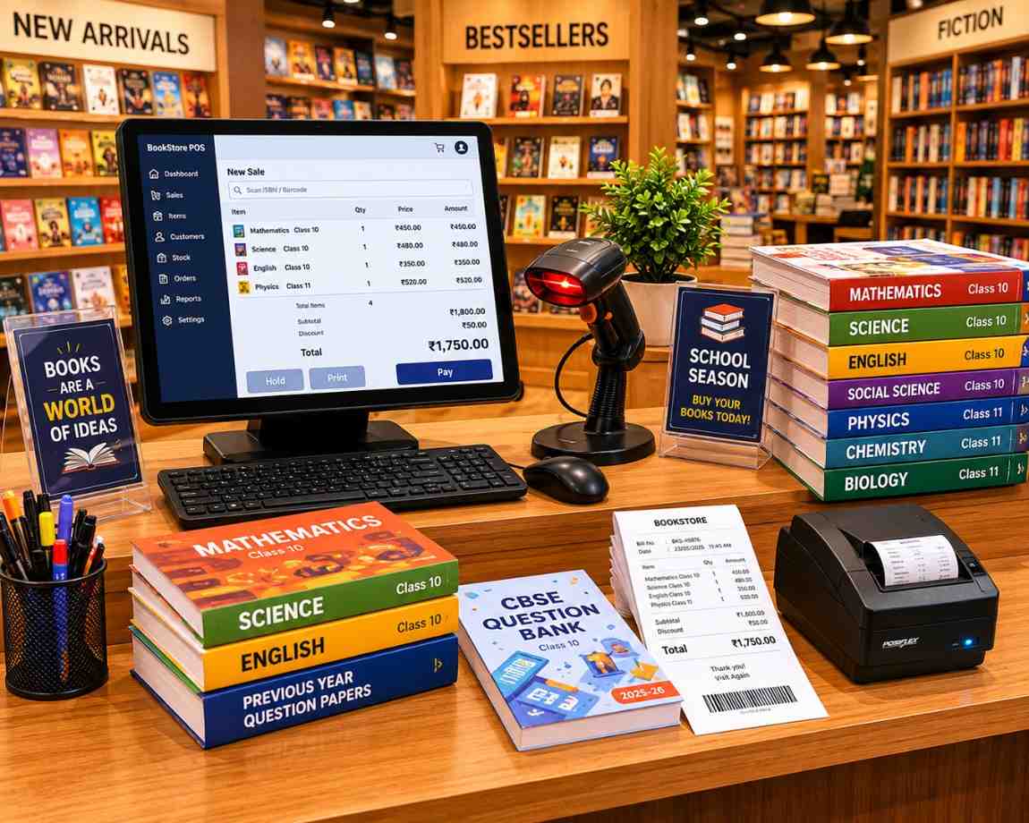 Book store using SITS software