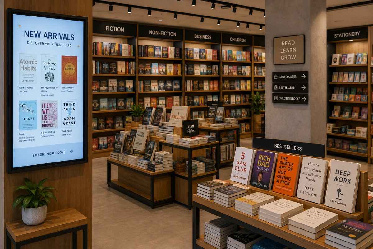 Book store using SITS software