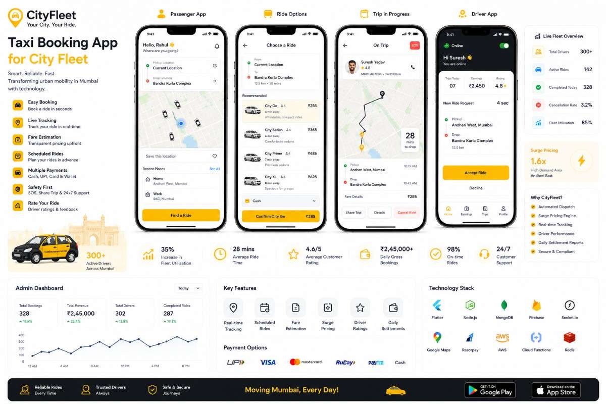 Taxi Booking App