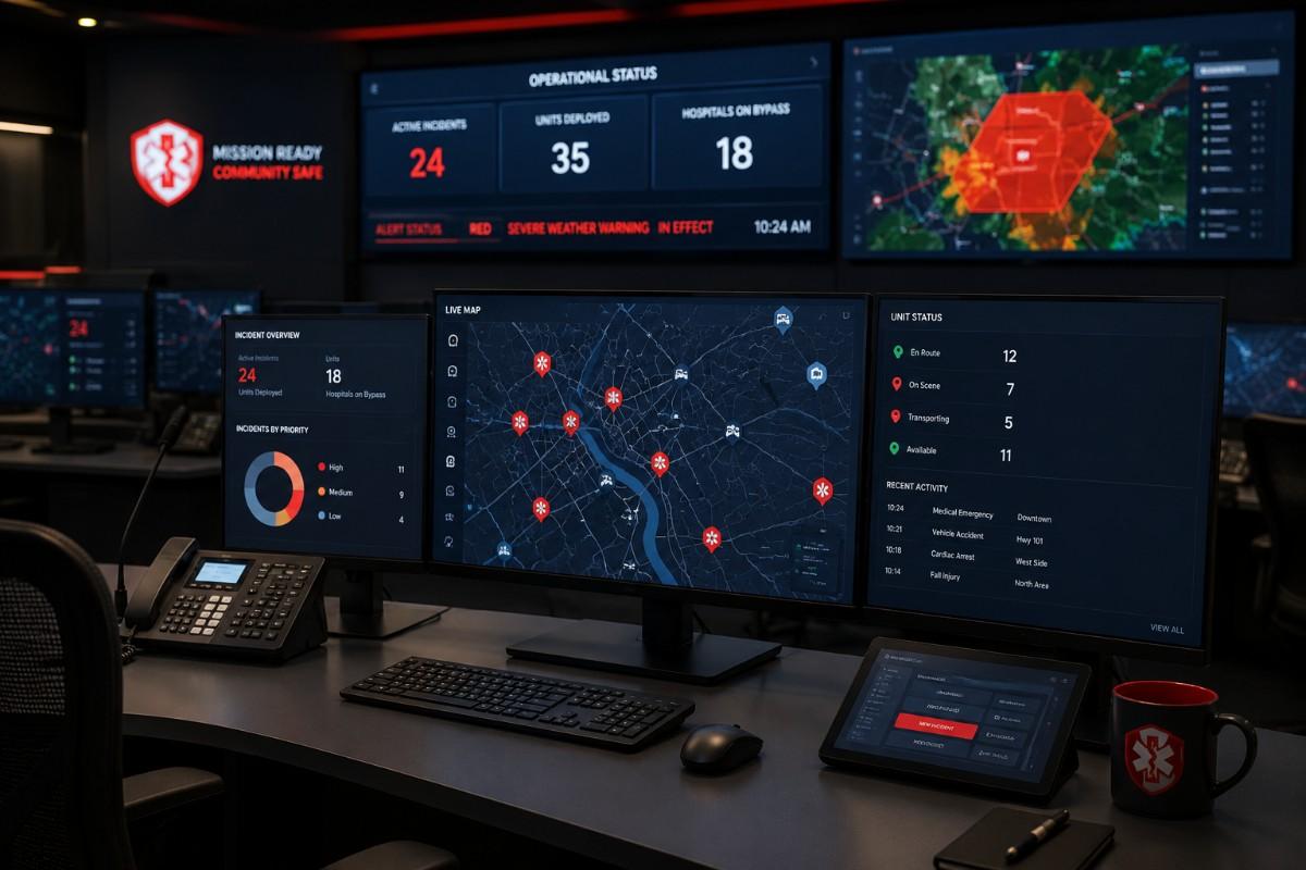 Ambulance fleet operations centre