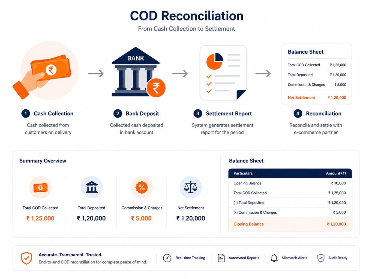 COD reconciliation system
