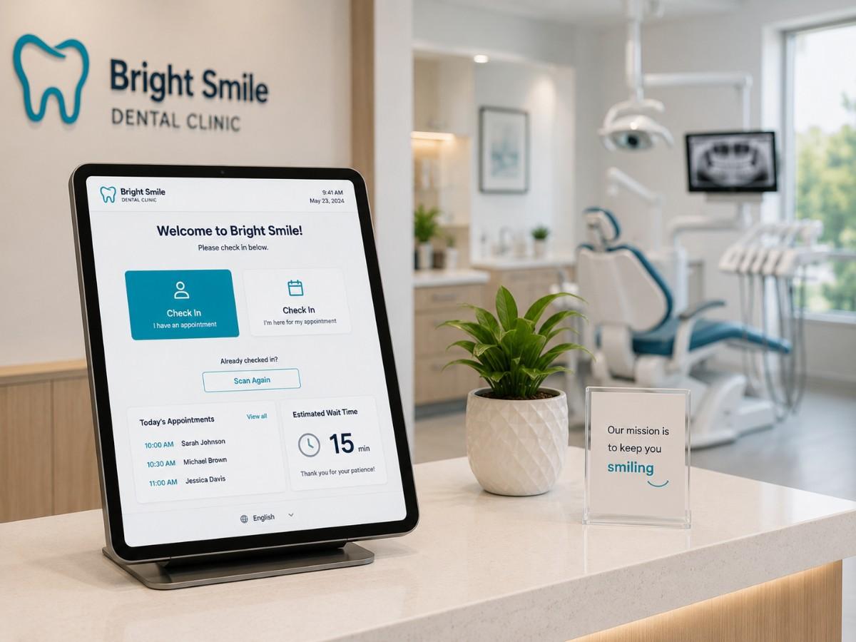 Dental clinic using SITS management software