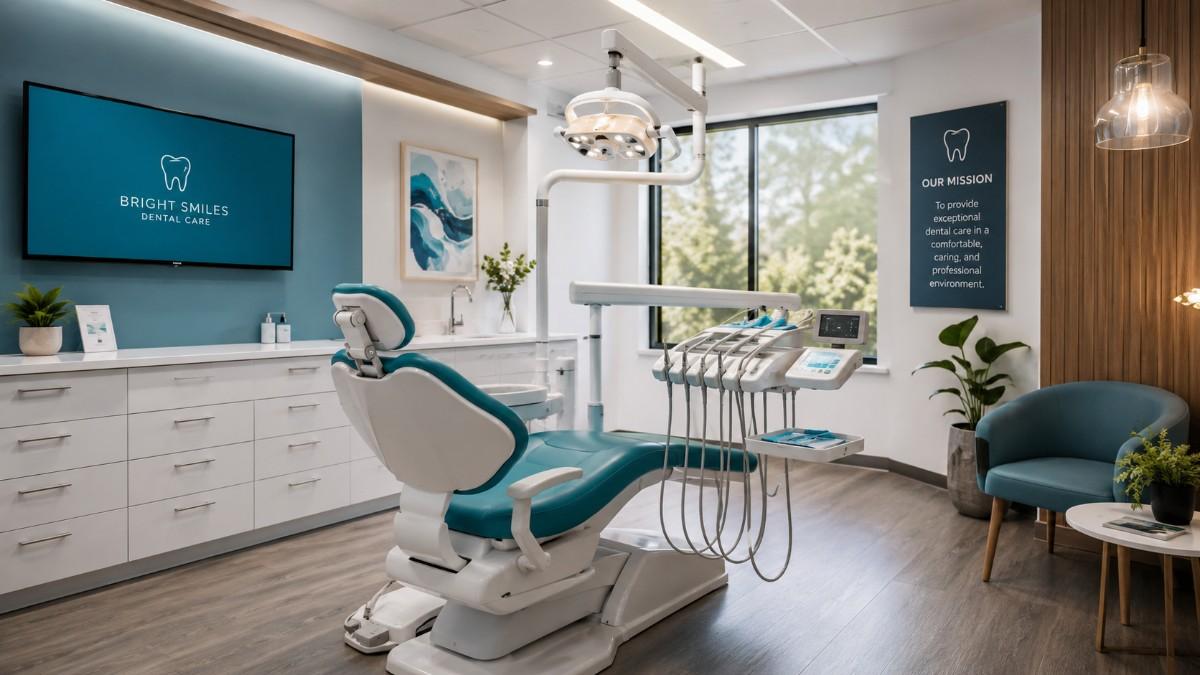 Dental clinic software dashboard