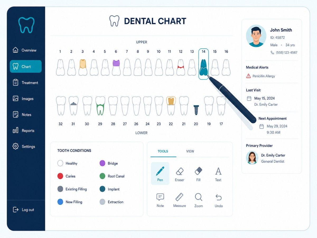 Dental charting system project