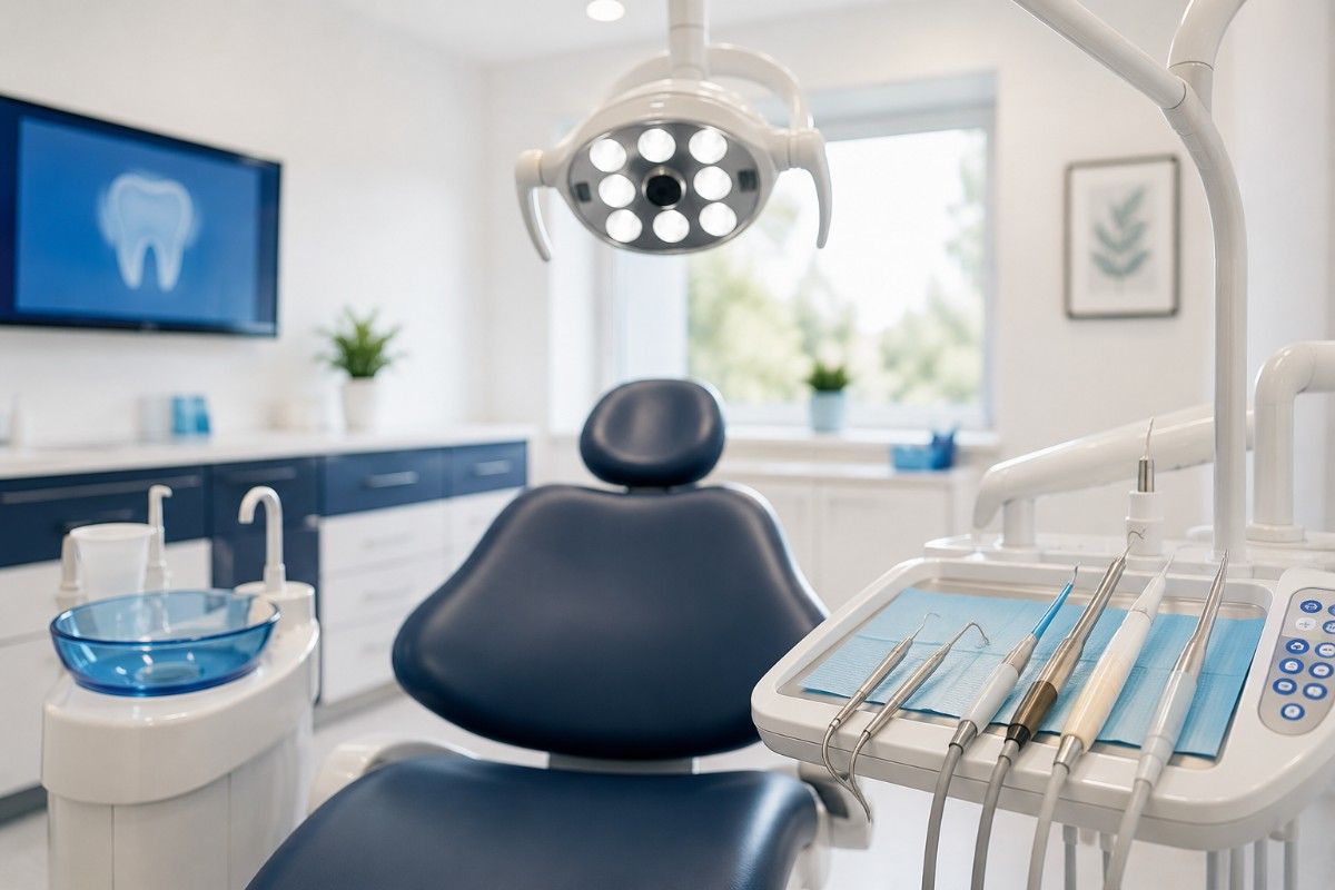 Modern dental clinic environment