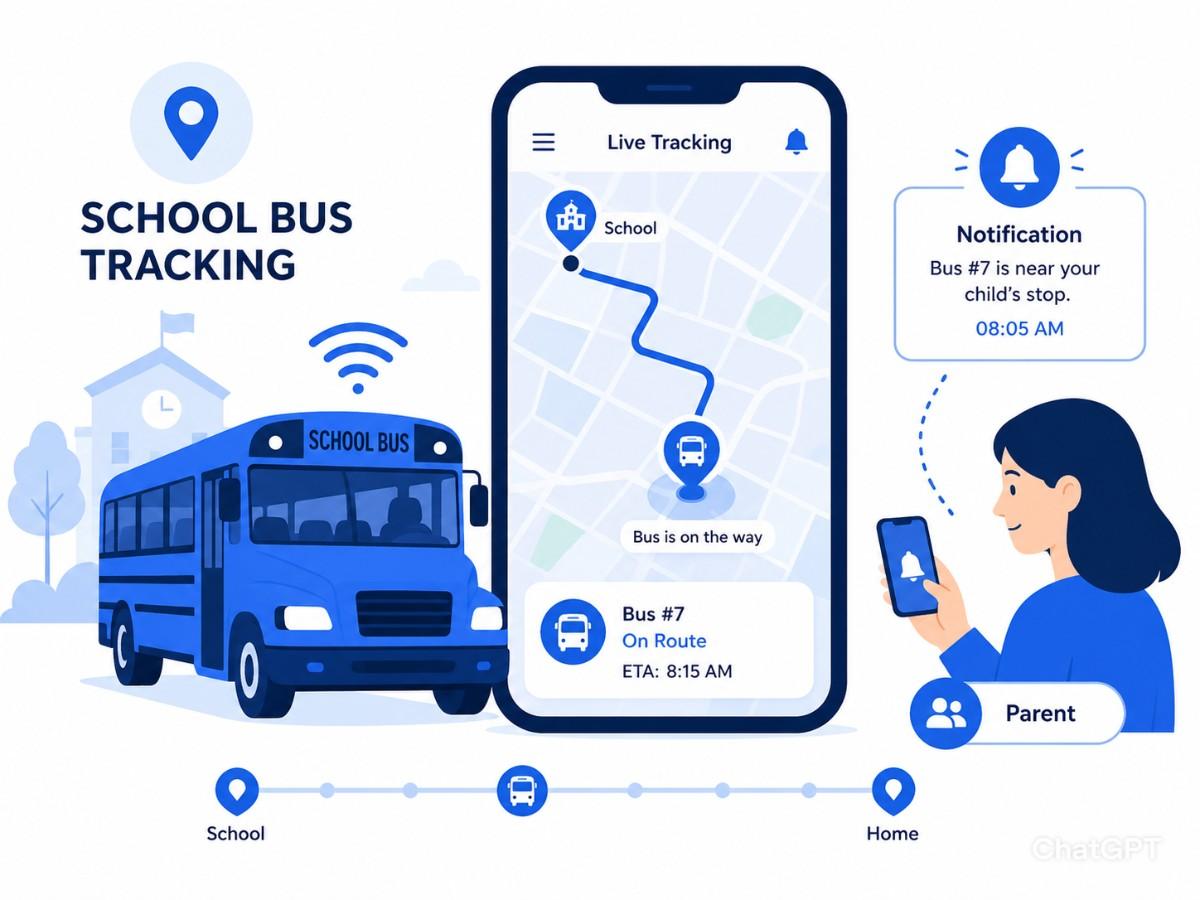 School bus tracking