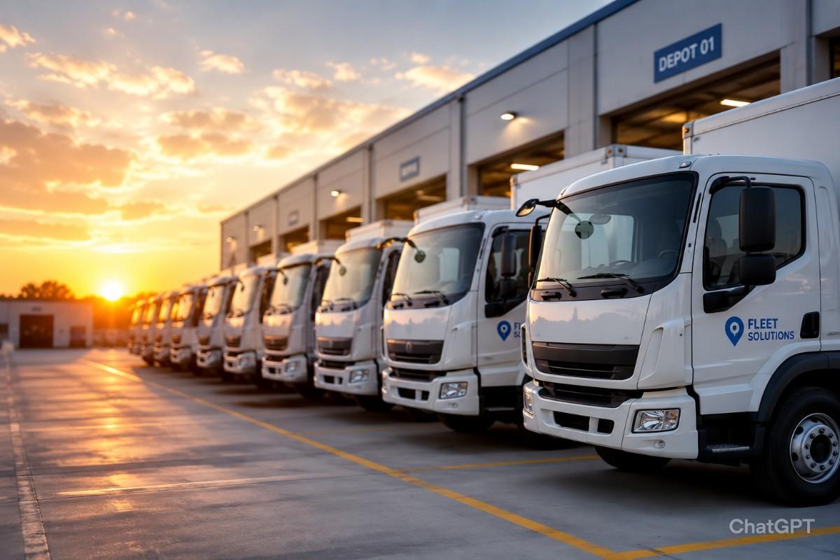 Fleet operator using SITS tracking software