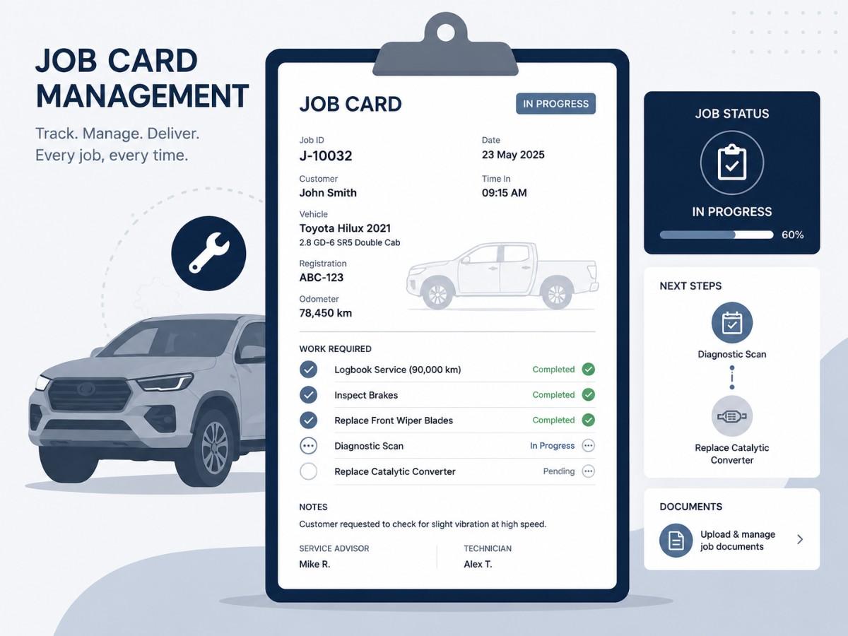 Job card management system project