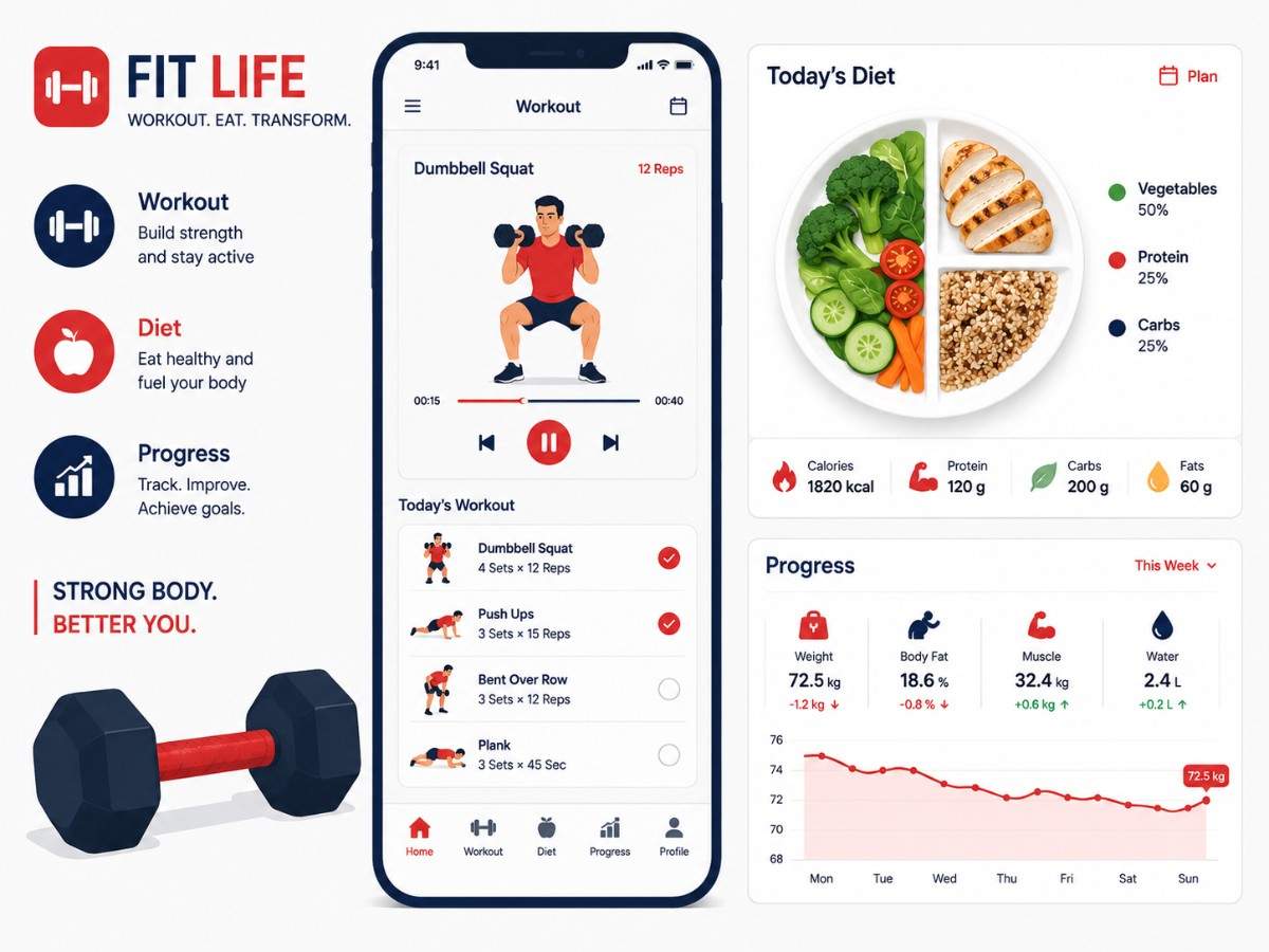 Workout plan builder project