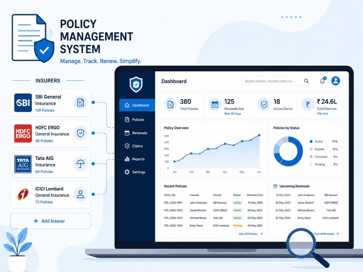 Multi-insurer policy management system