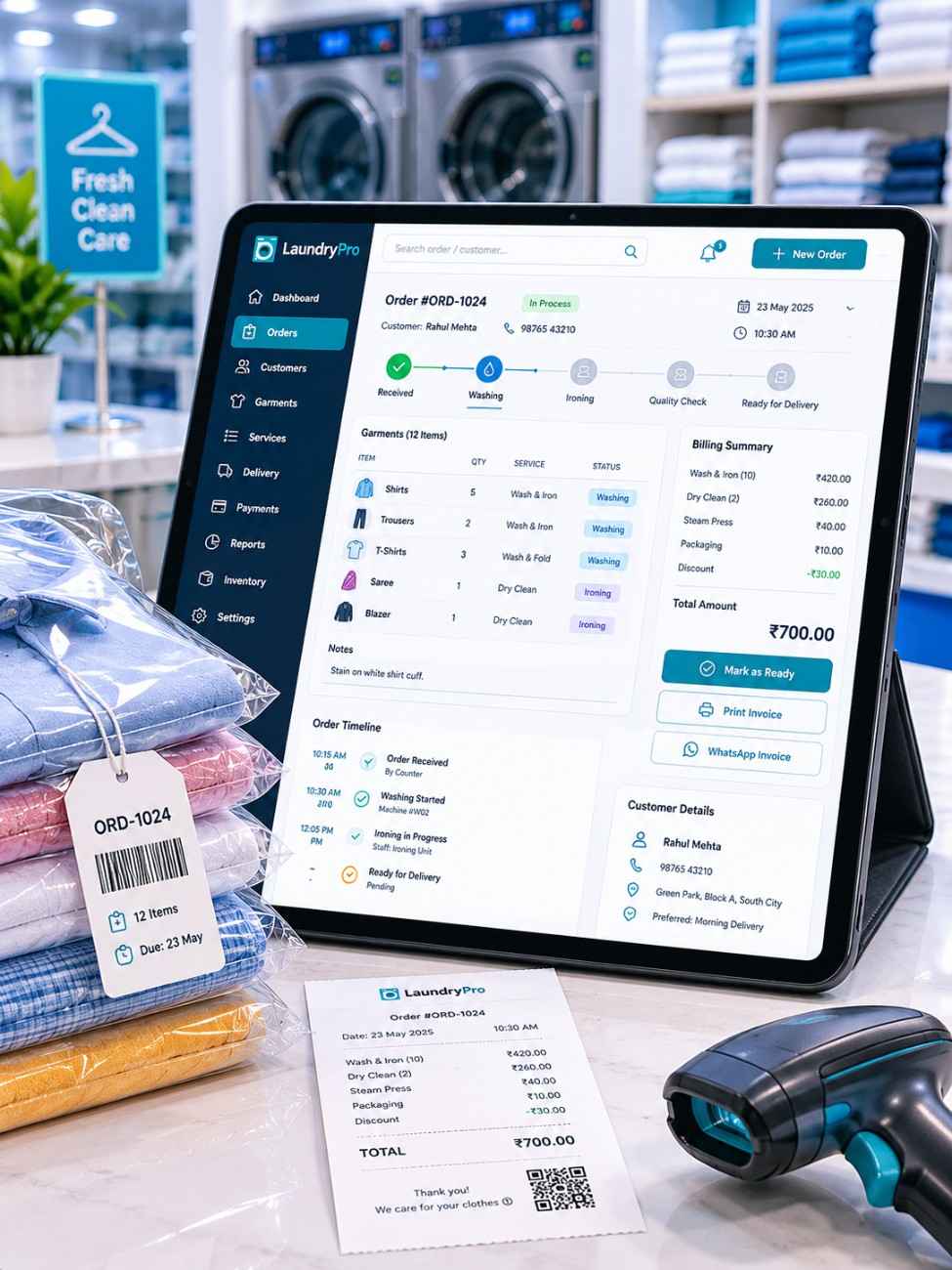 Legal case management dashboard interface