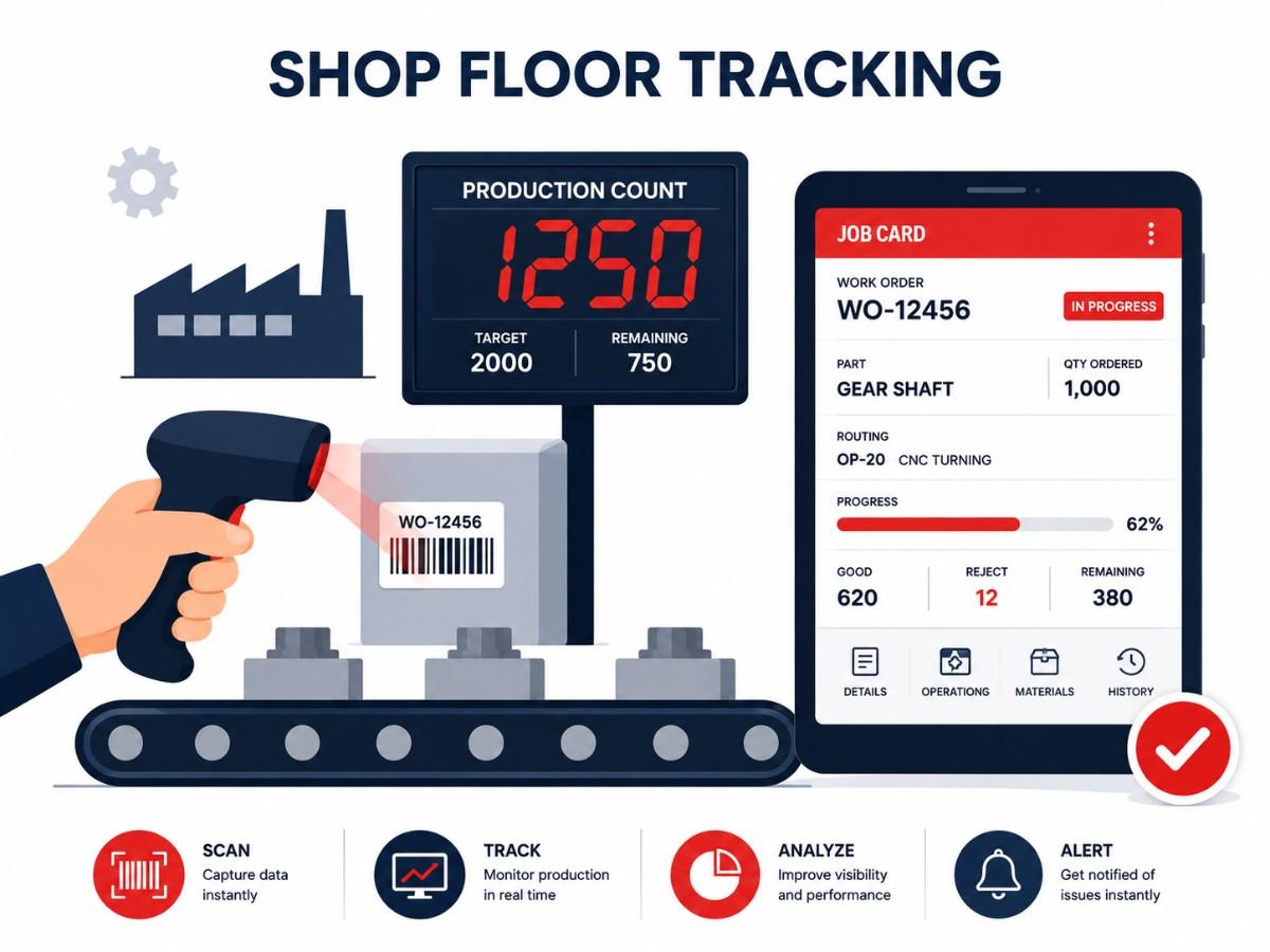 Shop floor tracking project