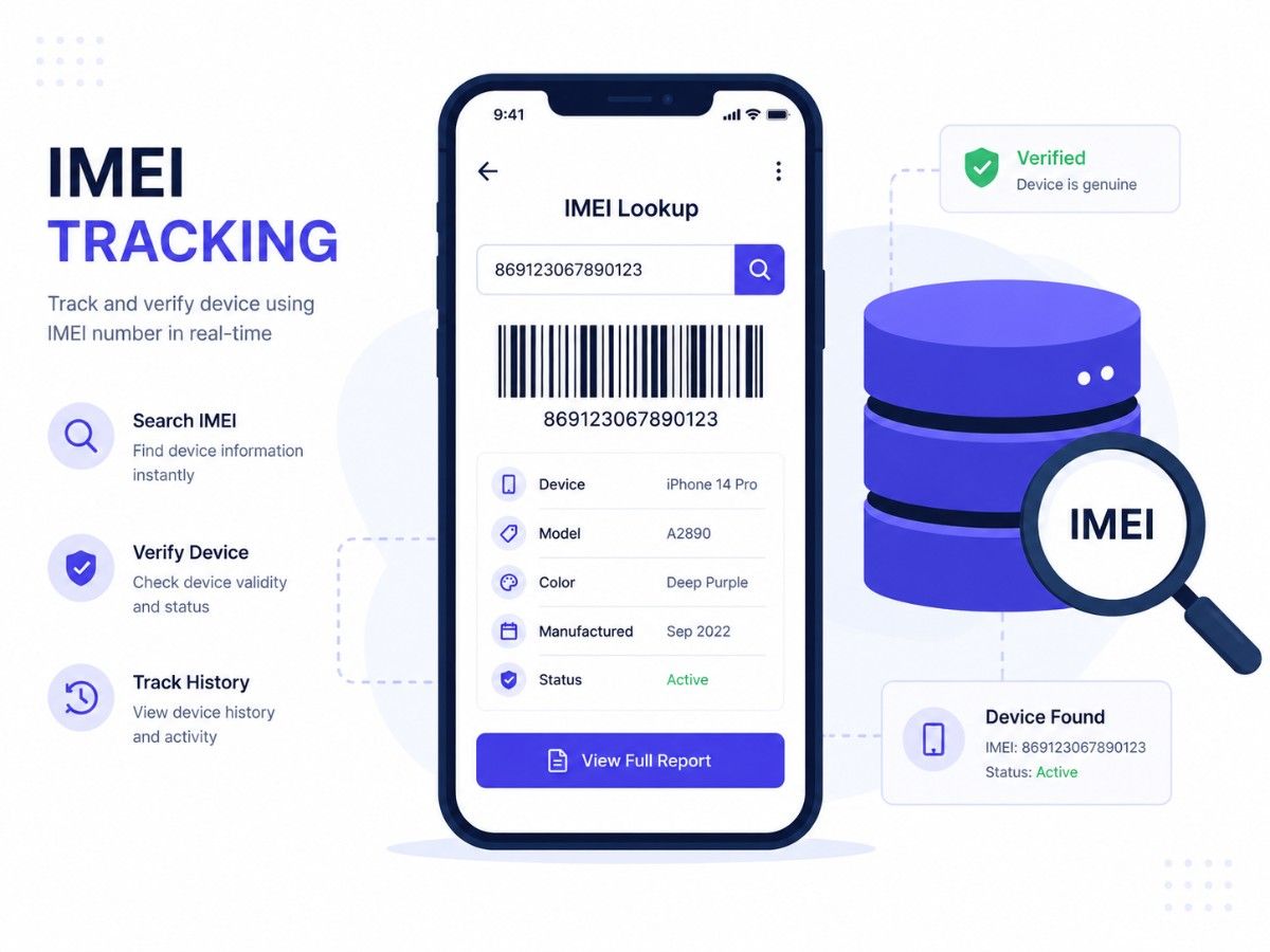 IMEI tracking billing project