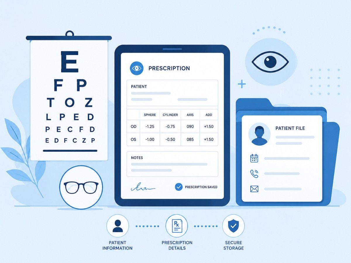Optical prescription system project