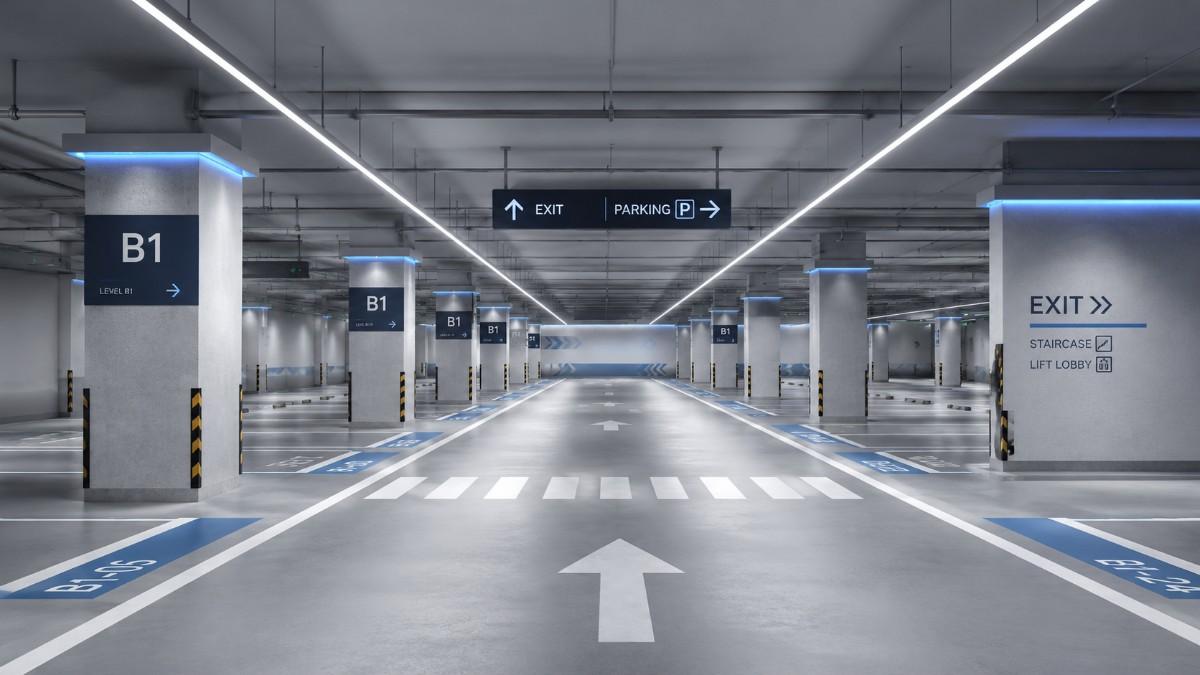 Parking management software dashboard