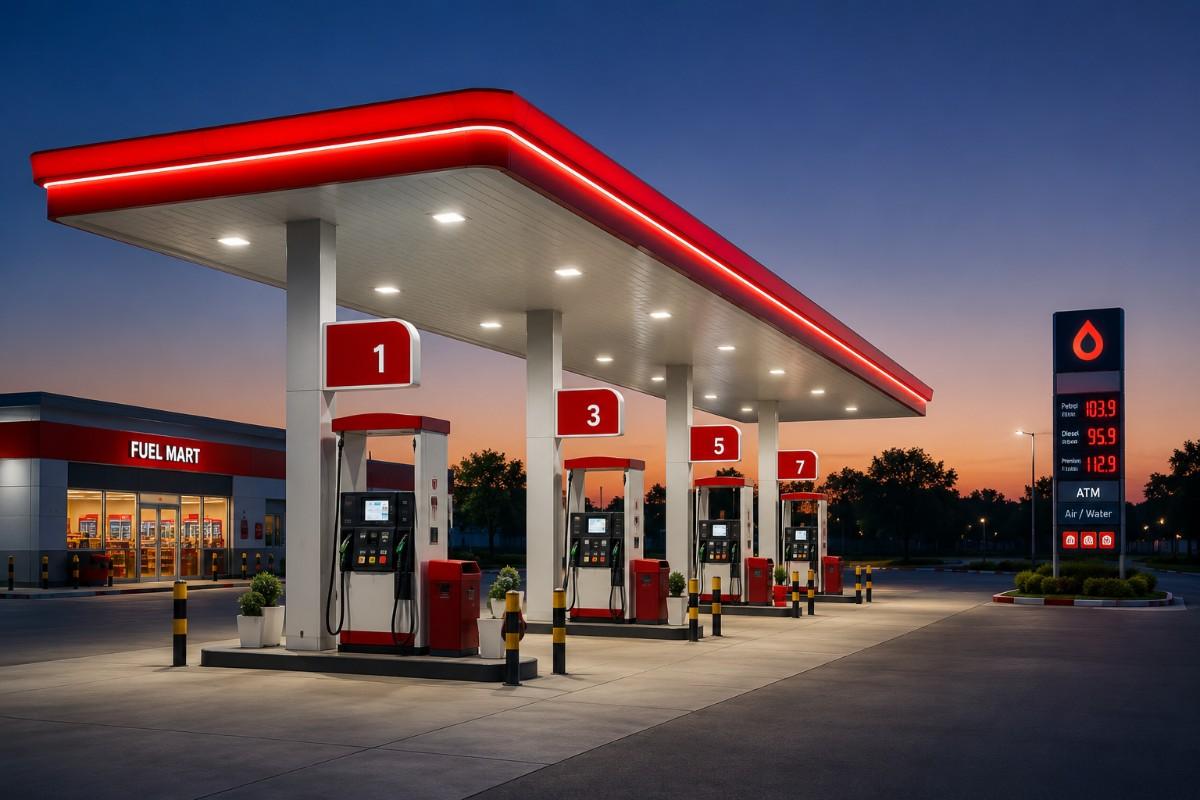 Petrol pump using SITS management software