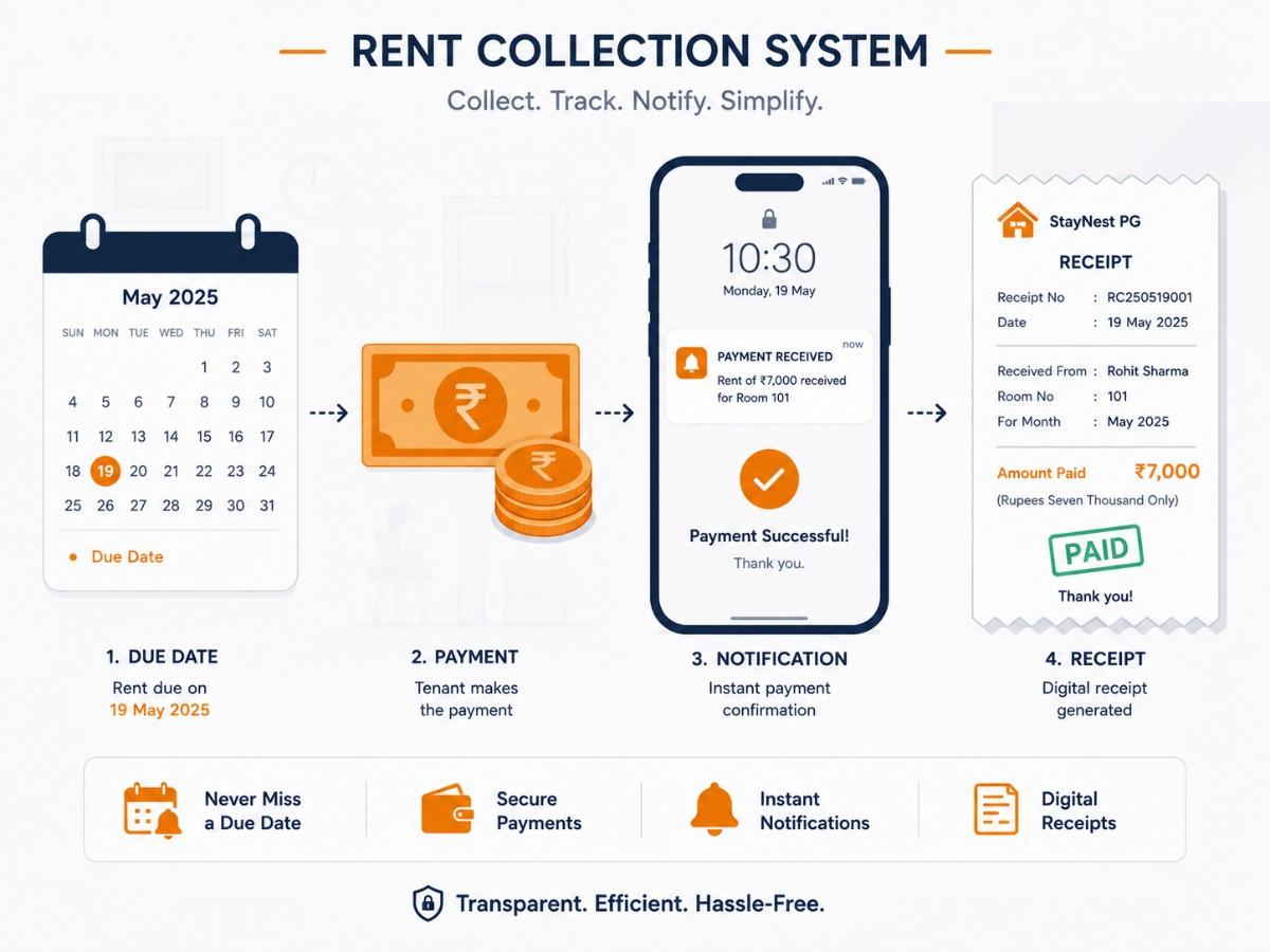 PG rent collection project