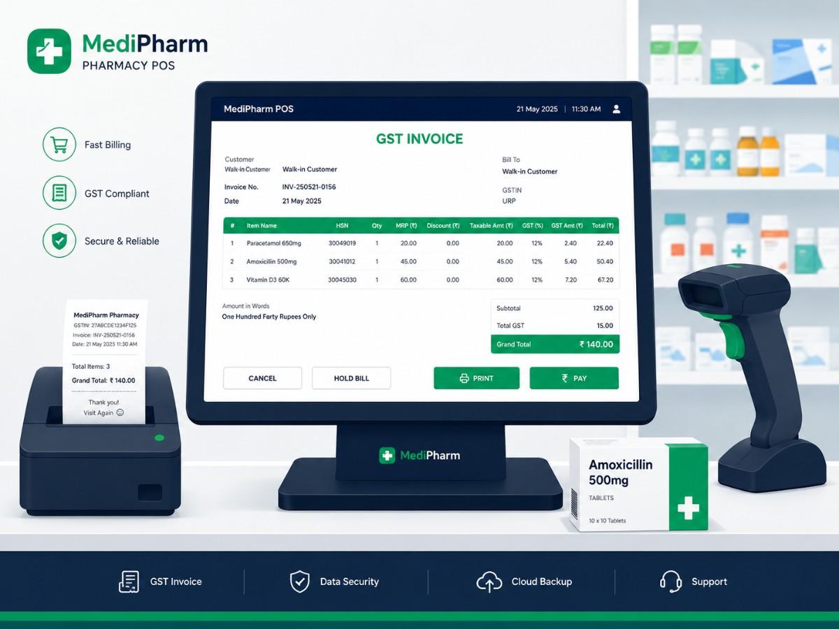 Pharmacy billing system project