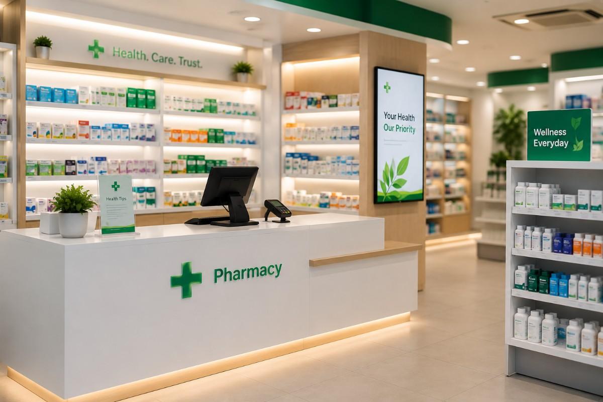 Well-organised pharmacy using SITS software