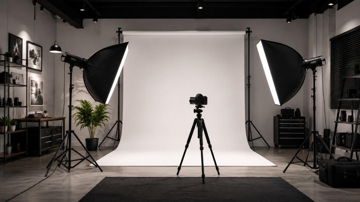 Photography studio management software dashboard