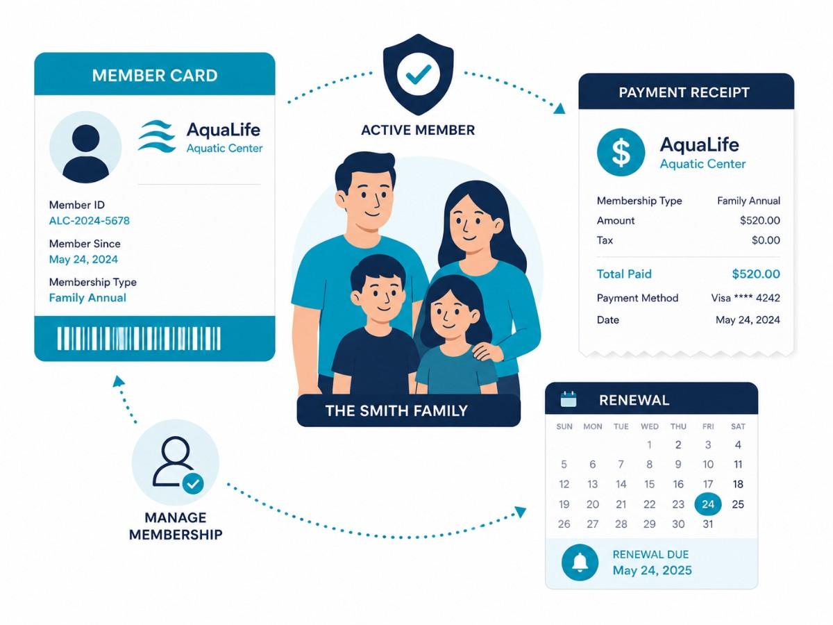 Pool membership system project