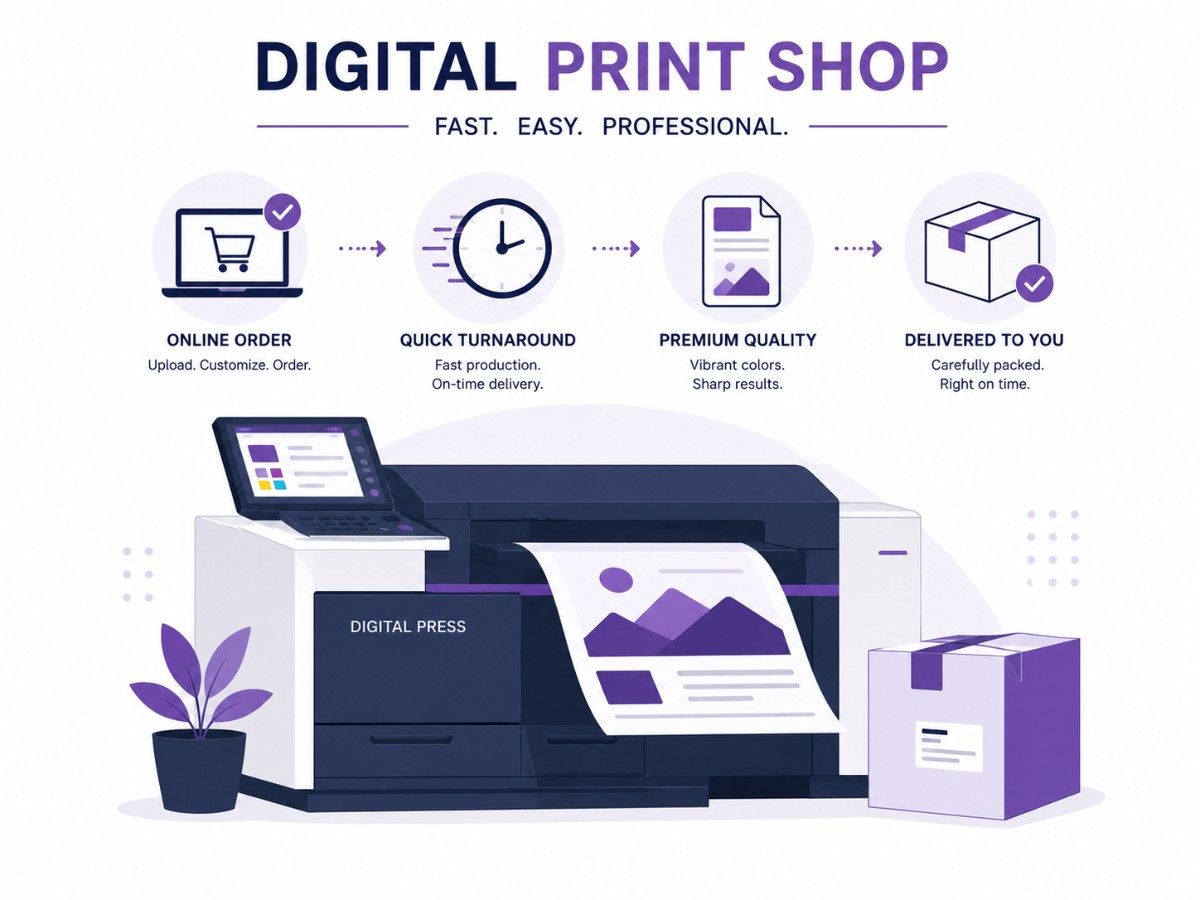 Digital printing shop software
