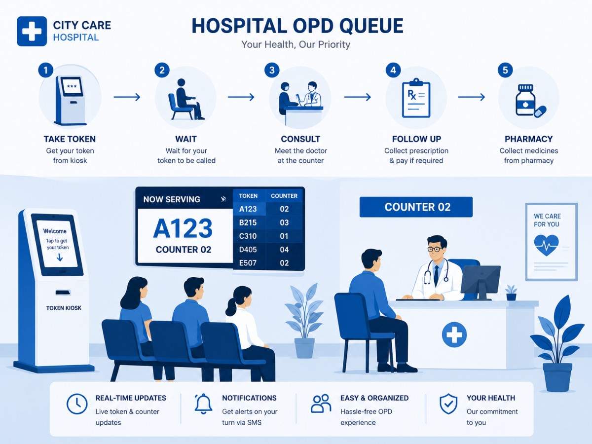 Hospital OPD queue system
