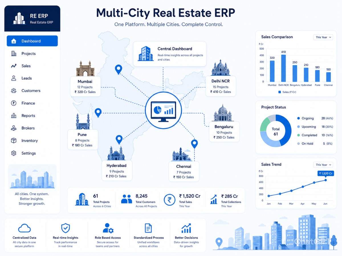 Real estate enterprise CRM