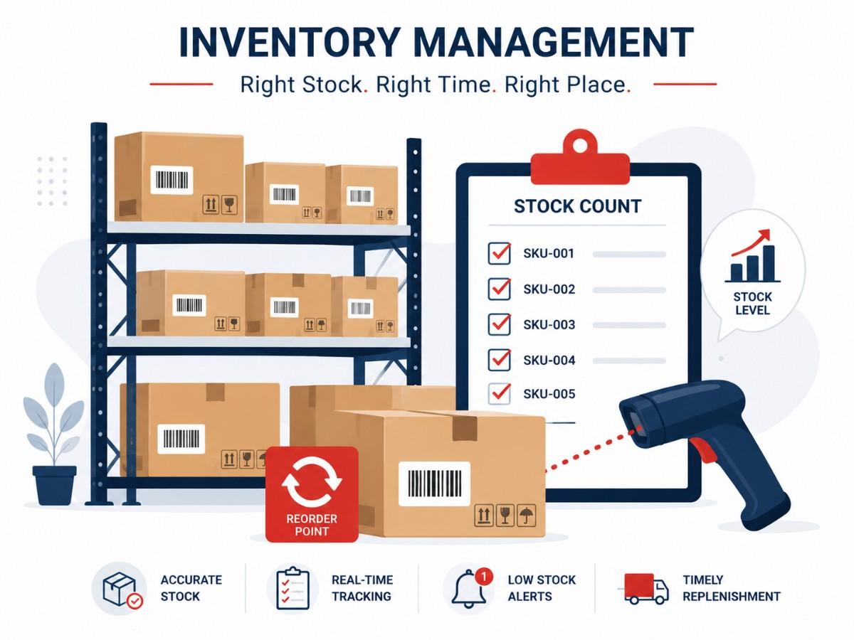 Retail inventory management project