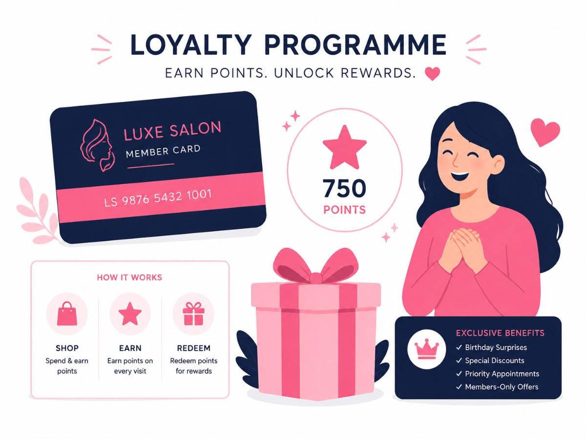 Salon loyalty programme