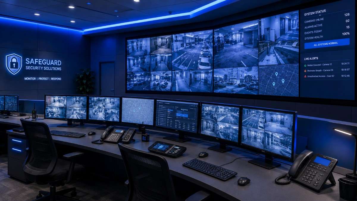 Security agency management software dashboard