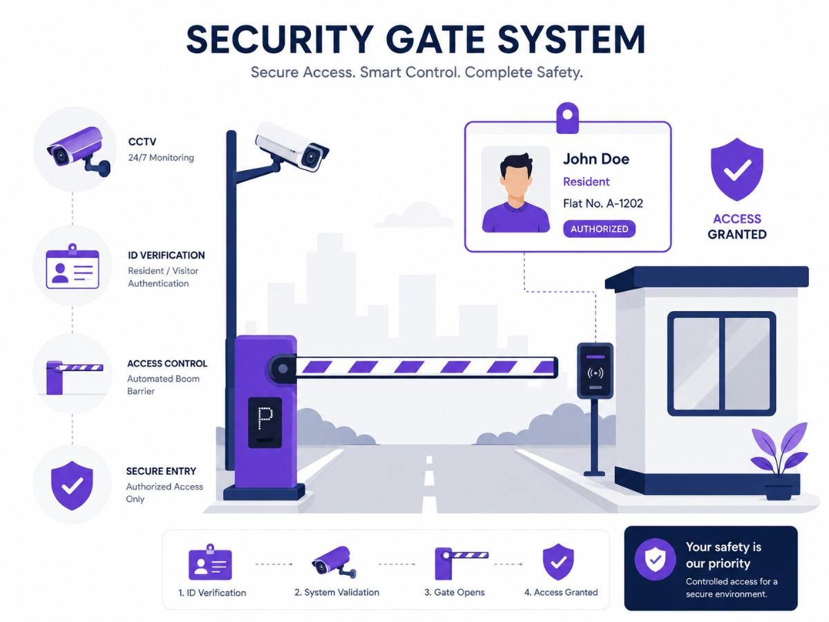 Gate security management project
