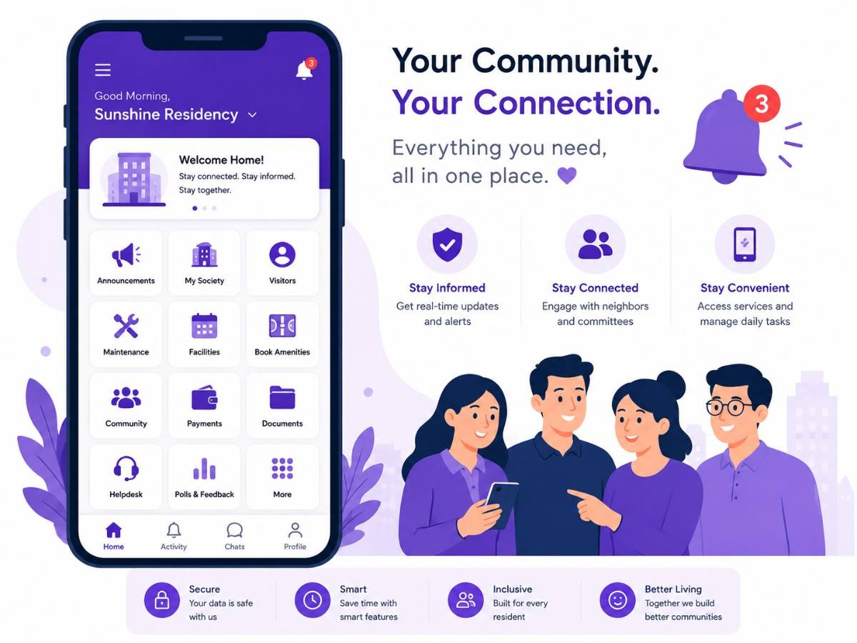Resident community app