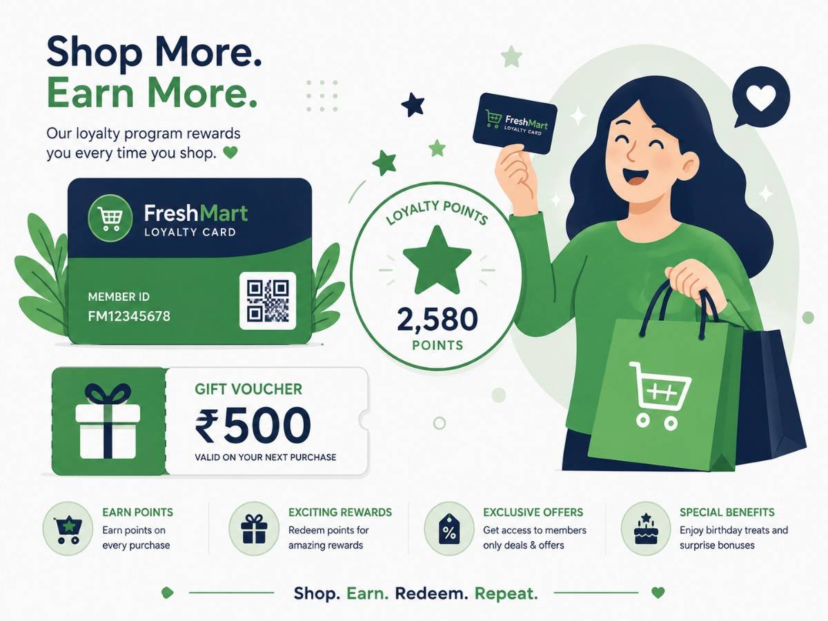 Supermarket loyalty programme project